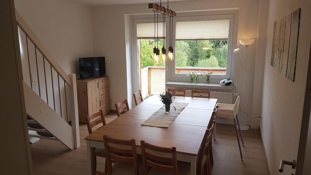 Mapamajo Home Base - Familienunterkunft Mit Sauna Oberwiesenthal Bagian luar foto